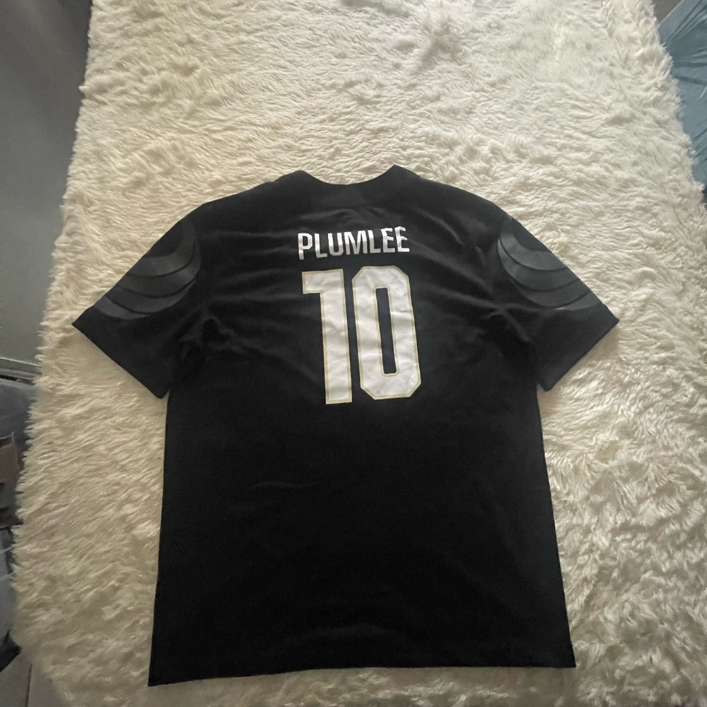 Nike Black Men's Jersey with White Accents
